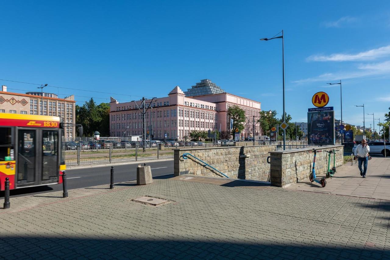 Batorego 16 Blue Prywatne Mieszkanie 300M Od Metro Pole Mokotowskie I Sgh Samodzielne Zameldowanie! Self Check-In System! Warszawa Eksteriør billede